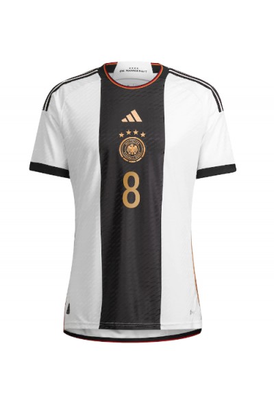 Fotbalové Dres Německo Leon Goretzka #8 Domácí Oblečení MS 2022 Krátký Rukáv